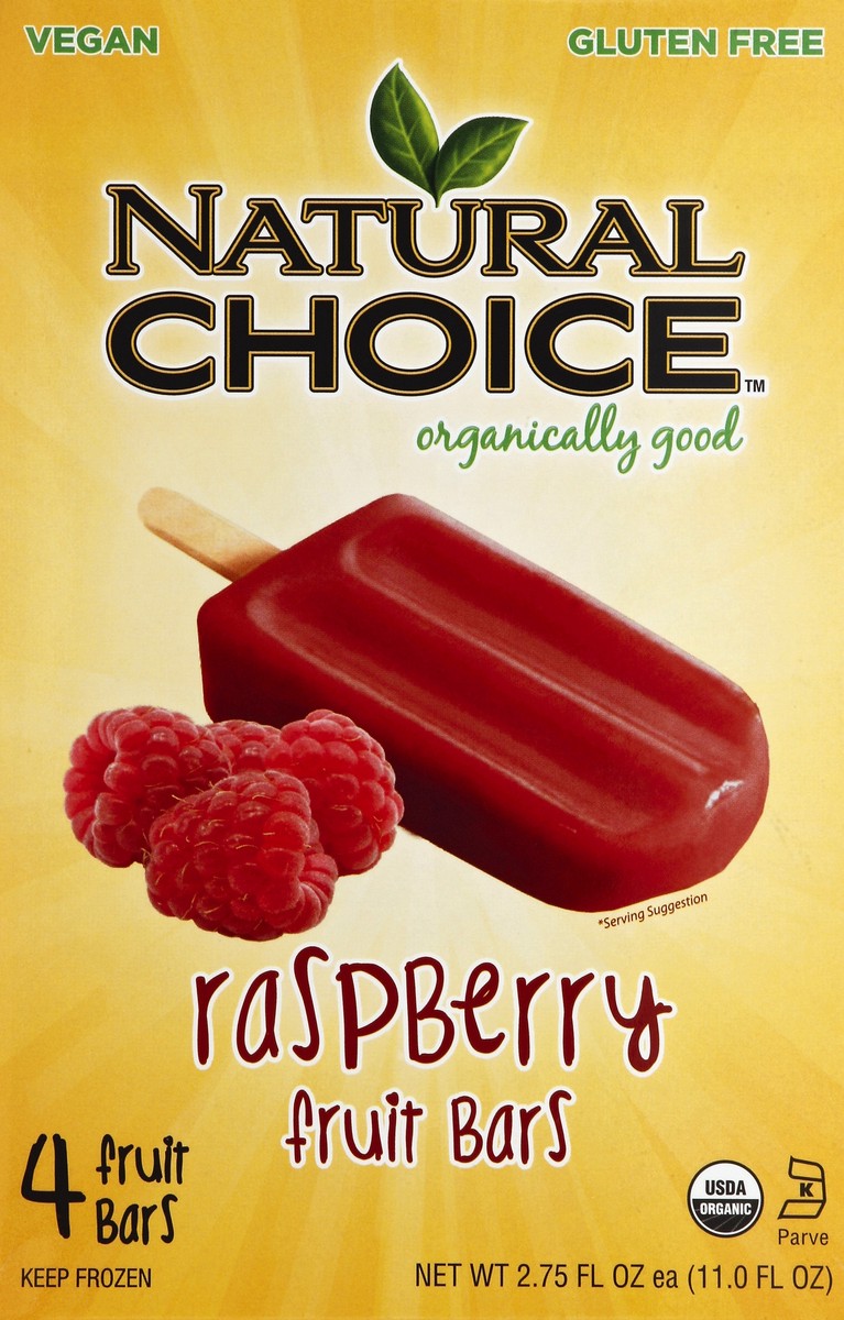 slide 1 of 5, Natural Choice Fruit Bars 4 ea, 4 ct