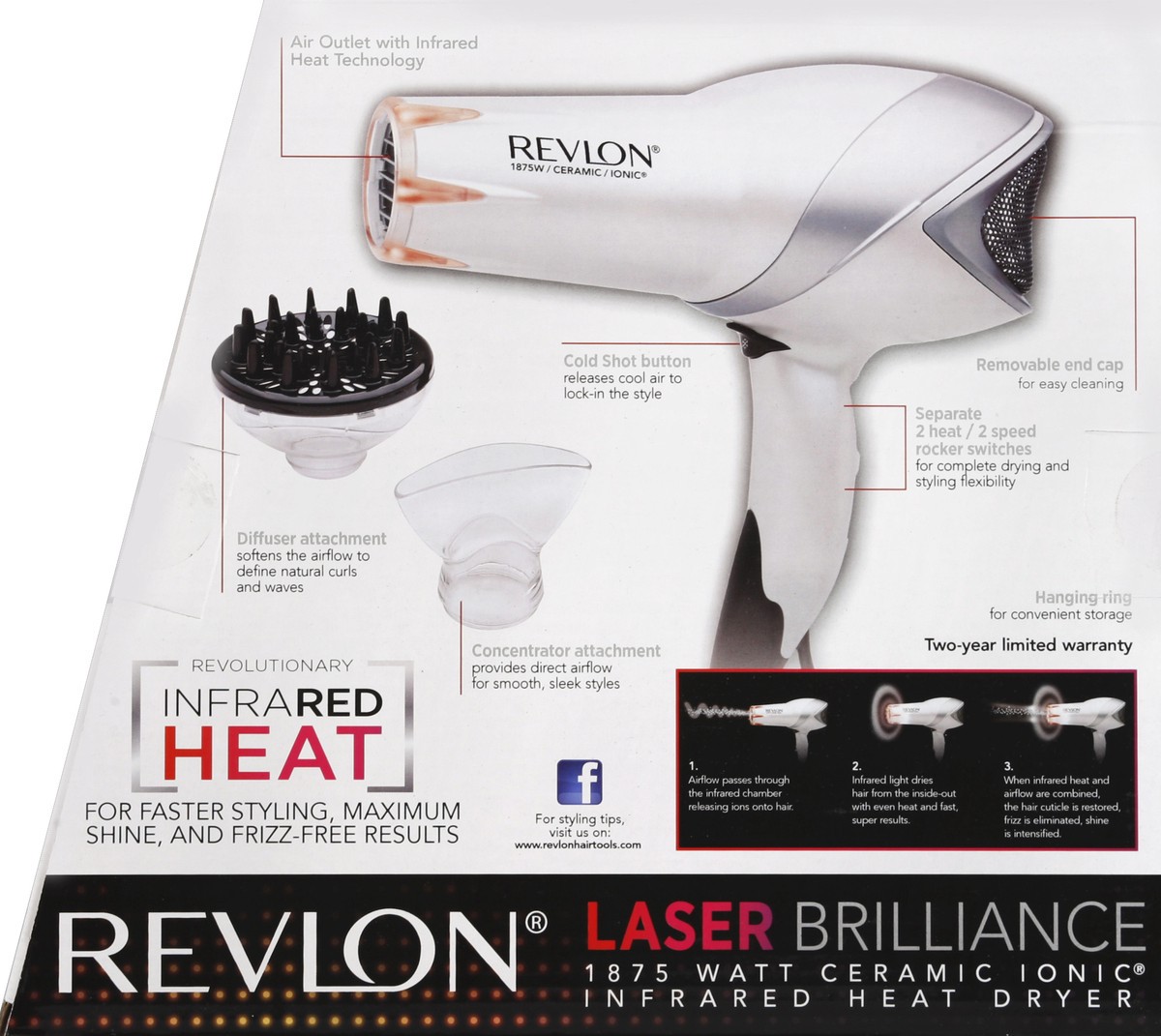 slide 3 of 5, Revlon Dryer 1 ea, 1 ct