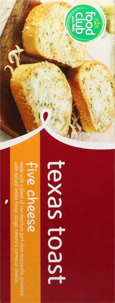 slide 18 of 19, Food Club Five Cheese Texas Toast 8 Each, 8 ct