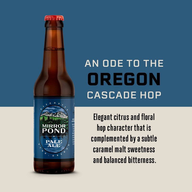 slide 4 of 5, Deschutes Mirror Pond Pale Ale Bottles, 12 ct; 12 oz