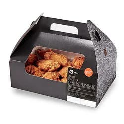 Publix Deli Fried Chicken Wings 20-Piece Plain Breaded 180 Cal/Wing