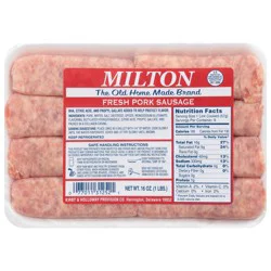 Milton's 2 Oz Sausage Links