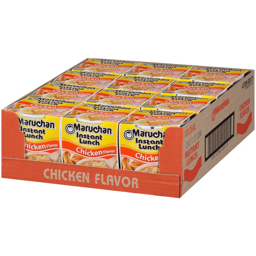 slide 8 of 8, Maruchan Instant Lunch Chicken Flavor Ramen Noodle Soup, 12 ct; 2.25 oz