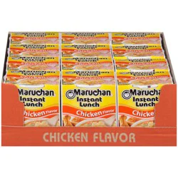 Maruchan Instant Lunch Chicken Flavor Ramen Noodle Soup - 12 ct; 2.25 oz