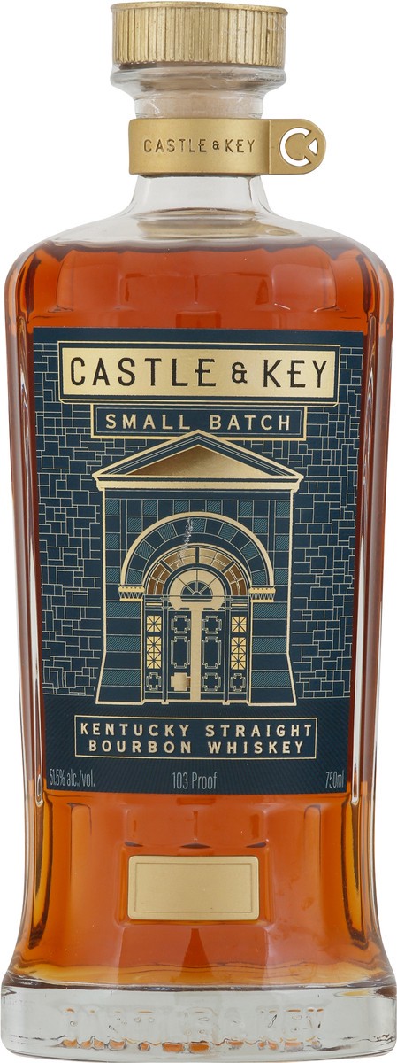 slide 8 of 9, Castle & Key Small Batch Bourbon, 
