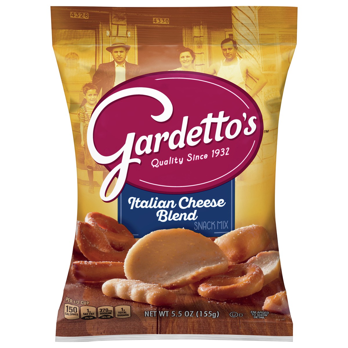 slide 1 of 9, Gardetto's, Italian Cheese Blend Snack Mix, 5.5 oz Bag, 5.5 oz