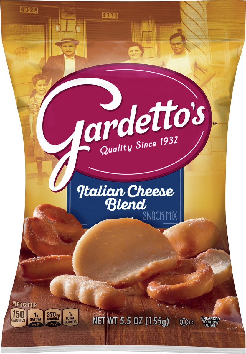 slide 6 of 9, Gardetto's, Italian Cheese Blend Snack Mix, 5.5 oz Bag, 5.5 oz