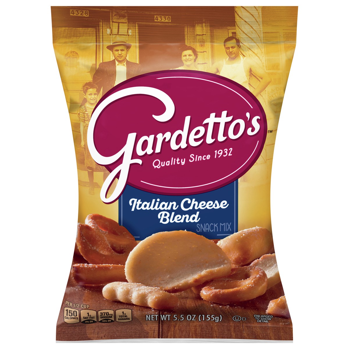 slide 1 of 9, Gardetto's, Italian Cheese Blend Snack Mix, 5.5 oz Bag, 5.5 oz