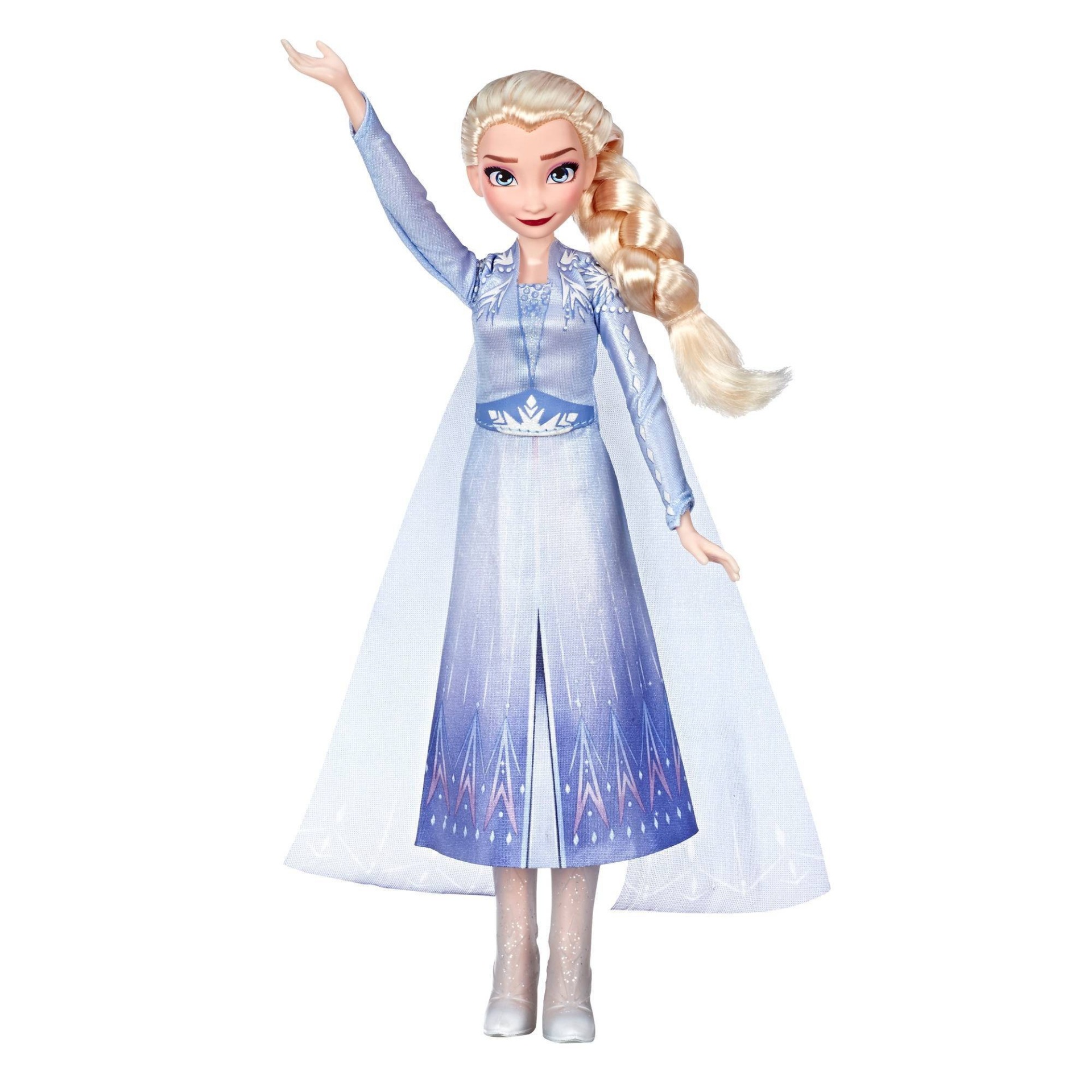 slide 1 of 4, Disney Frozen 2 Singing Elsa Fashion Doll with Music - Blue, 1 ct