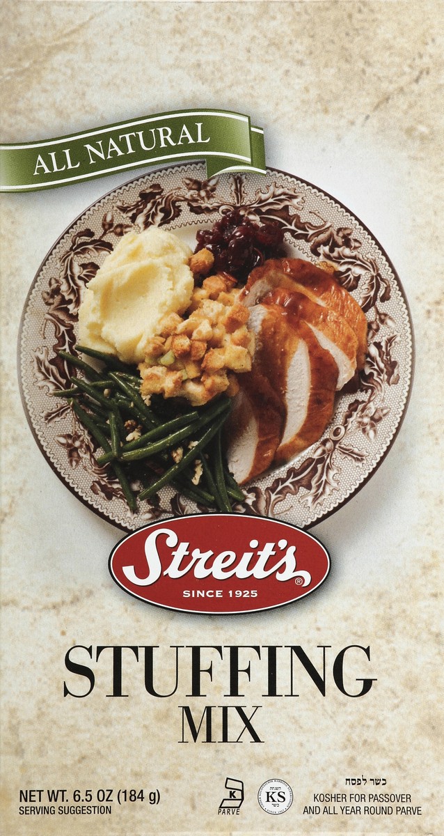 slide 4 of 5, Streit's Aron Streit Inc. Stuffing Mix, 6.5 oz