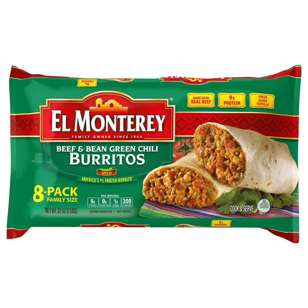 slide 1 of 1, El Monterey Burritos, 