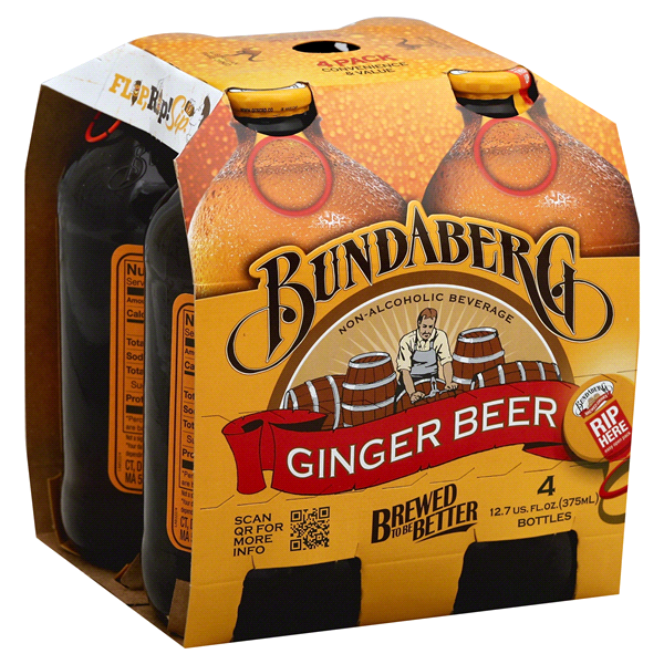 slide 1 of 1, Bundaberg Ginger Beer Soda, 12.68 oz