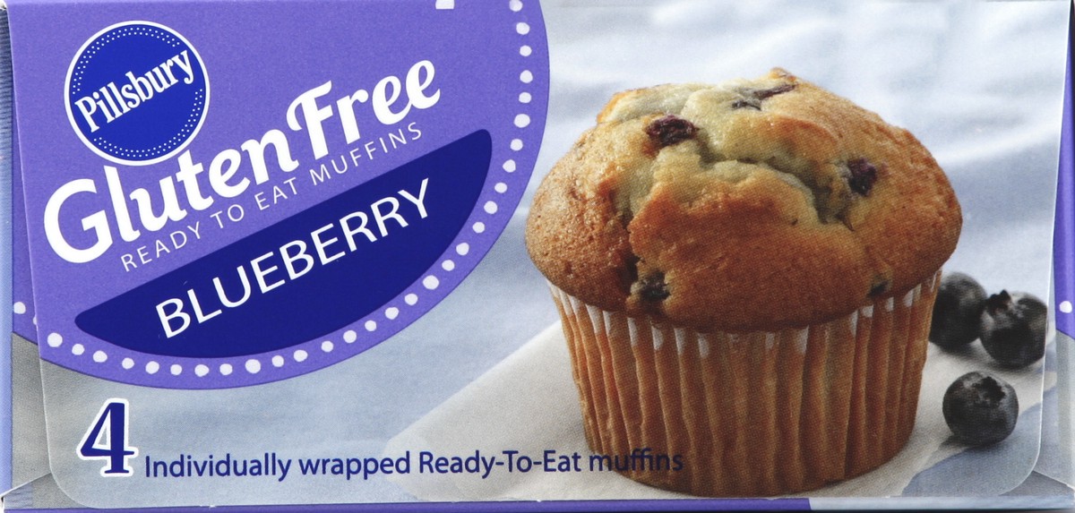 slide 4 of 5, Pillsbury Gluten Free Ready To Eat Blueberry Muffins, 7 oz