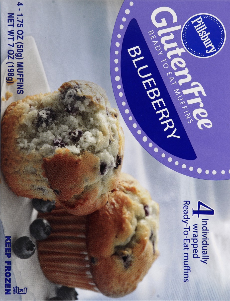 slide 2 of 5, Pillsbury Gluten Free Ready To Eat Blueberry Muffins, 7 oz