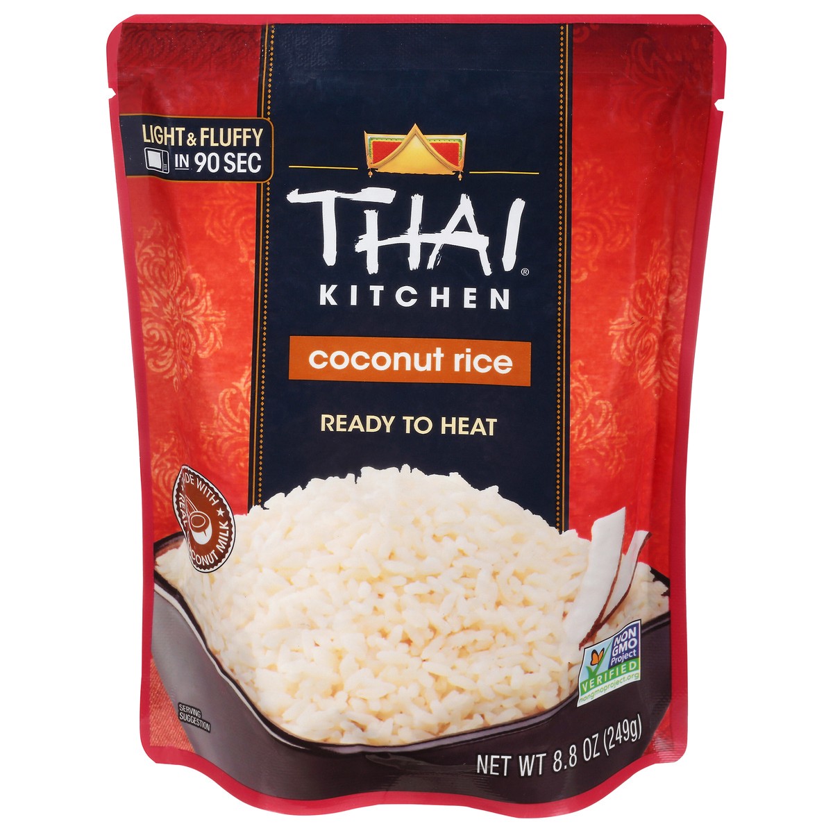 slide 1 of 5, Thai Kitchen Ready to Heat Coconut Rice- 8.8 oz, 8.8 oz