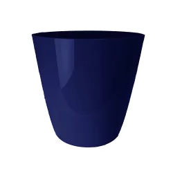 The HC Companies Aria Round Planter - Sapphire Blue
