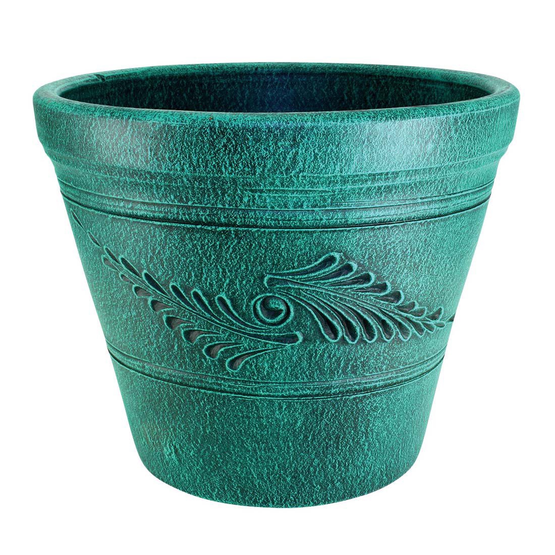 slide 1 of 1, PR Imports Forest Green Planter, 19 in