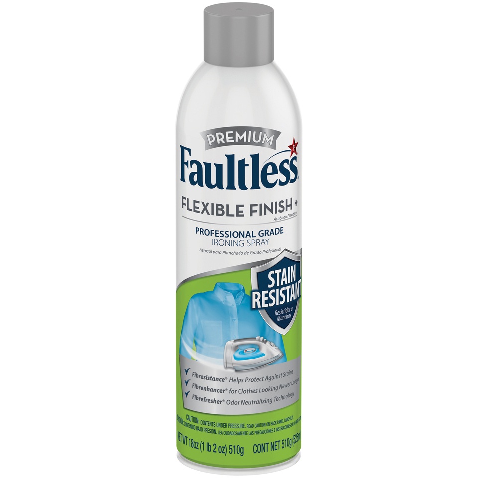 slide 1 of 1, Faultless Starch, Plus Stain Resistance, Fresh Linen Scent, 18 oz