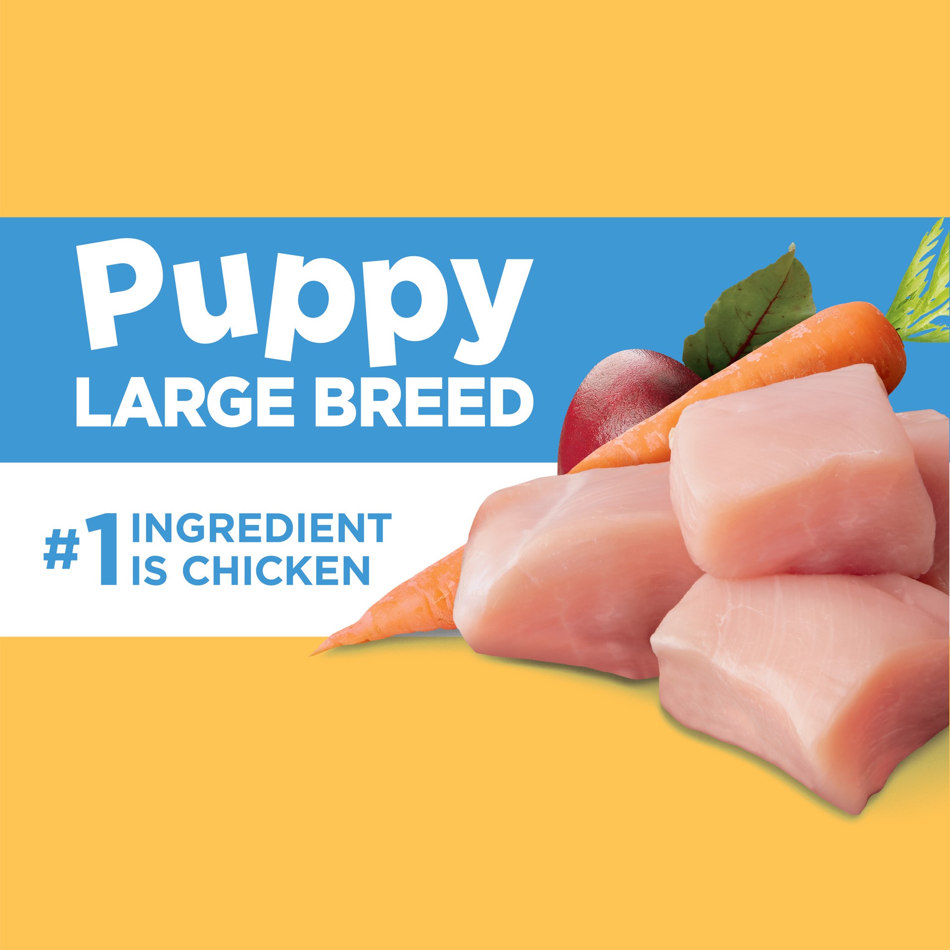 slide 6 of 7, Iams Smart Puppy Large Breed Dry Puppy Food With Real Chicken, 15 lb