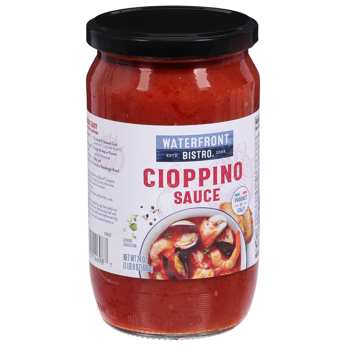 slide 9 of 9, Waterfront Bistro Cioppino Sauce 24 oz, 24 oz