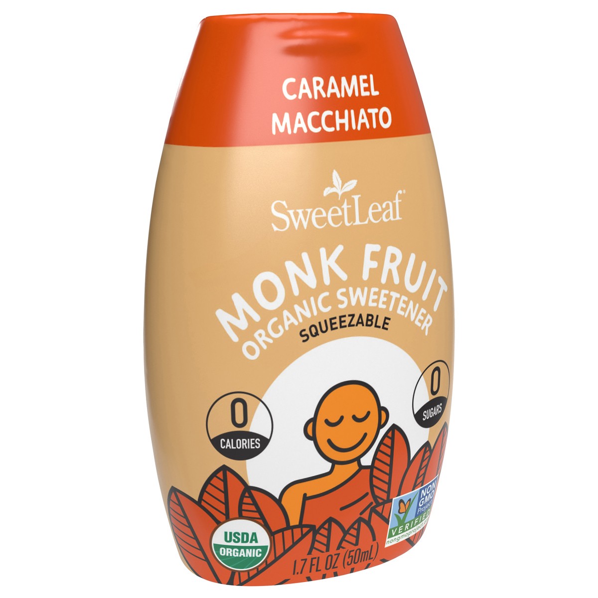 slide 2 of 5, Sweet Leaf Stevia Caramel Macchiato Monk Fruit Sweetener, 1.7 oz