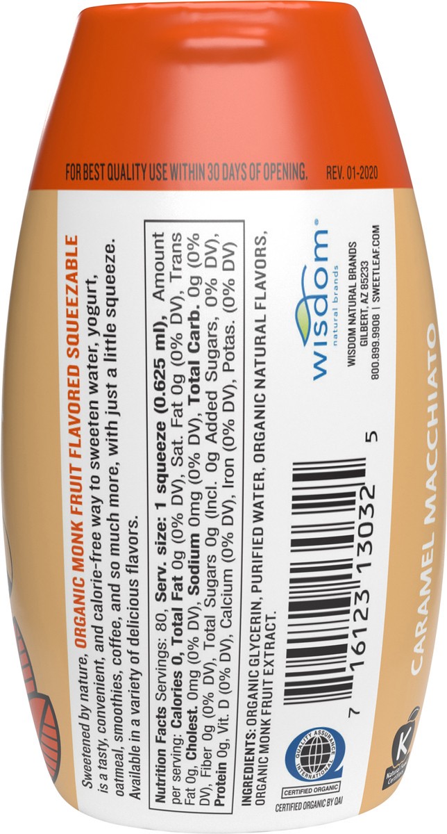 slide 3 of 5, Sweet Leaf Stevia Caramel Macchiato Monk Fruit Sweetener, 1.7 oz