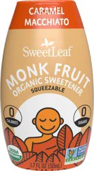 Sweet Leaf Stevia Caramel Macchiato Monk Fruit Sweetener
