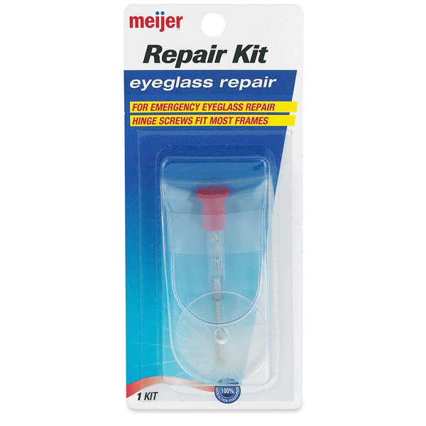 slide 1 of 1, Meijer Eyeglass Repair Kit, 1 ct