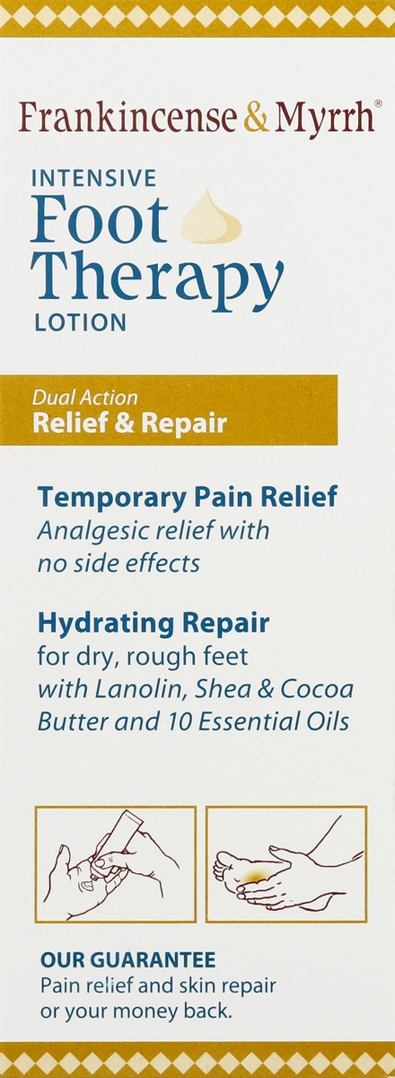 slide 7 of 12, Frankincense & Myrrh Intensive Foot Therapy Lotion 3 oz, 3 oz