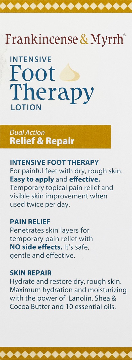 slide 10 of 12, Frankincense & Myrrh Intensive Foot Therapy Lotion 3 oz, 3 oz