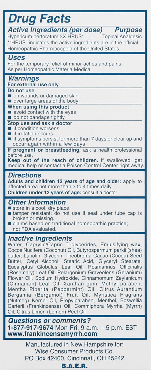slide 12 of 12, Frankincense & Myrrh Intensive Foot Therapy Lotion 3 oz, 3 oz