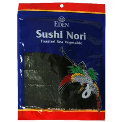 Eden Foods Foods Sushi Nori Toasted Sea Veg