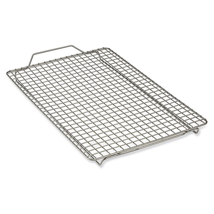 slide 4 of 8, All-Clad Pro-Release Cookie Sheet Pans with Rack, 3 ct
