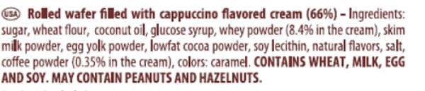 slide 3 of 5, Gastone Lago Lago Roll Break Cappuccino, 2.82 oz