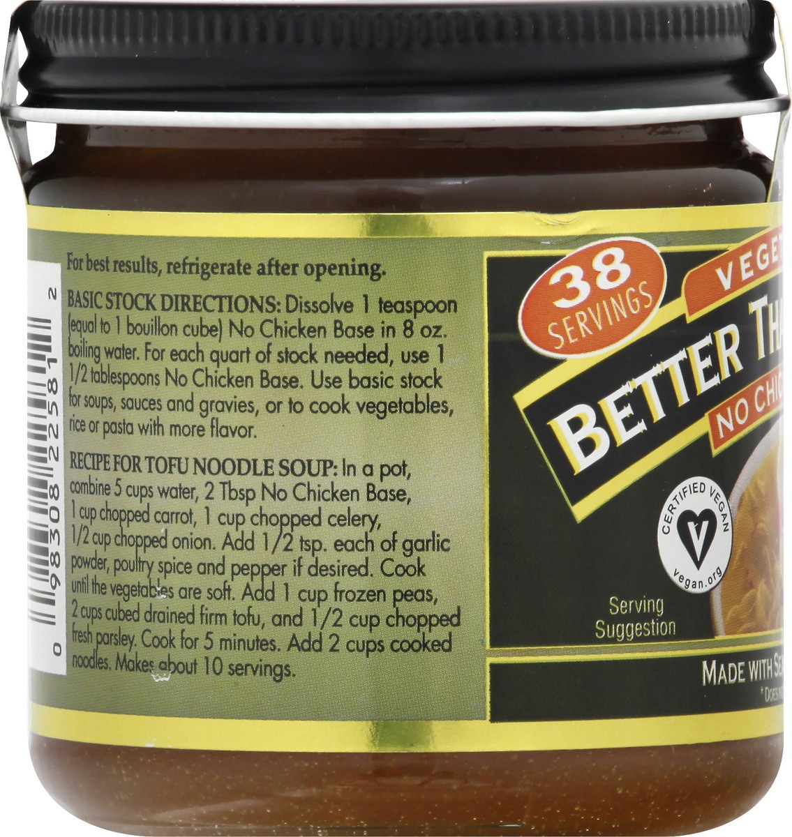 slide 4 of 9, Better than Bouillon Vegetarian Base 8 oz, 8 oz