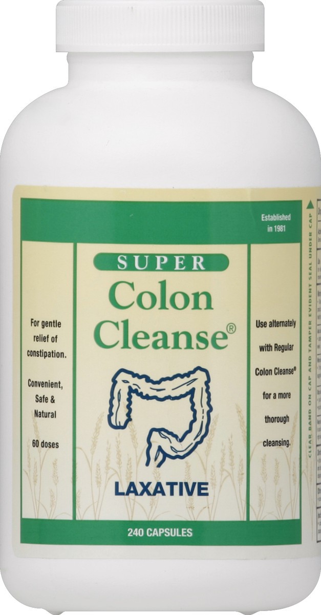 slide 3 of 3, Colon Cleanse Laxative 240 ea, 240 ct