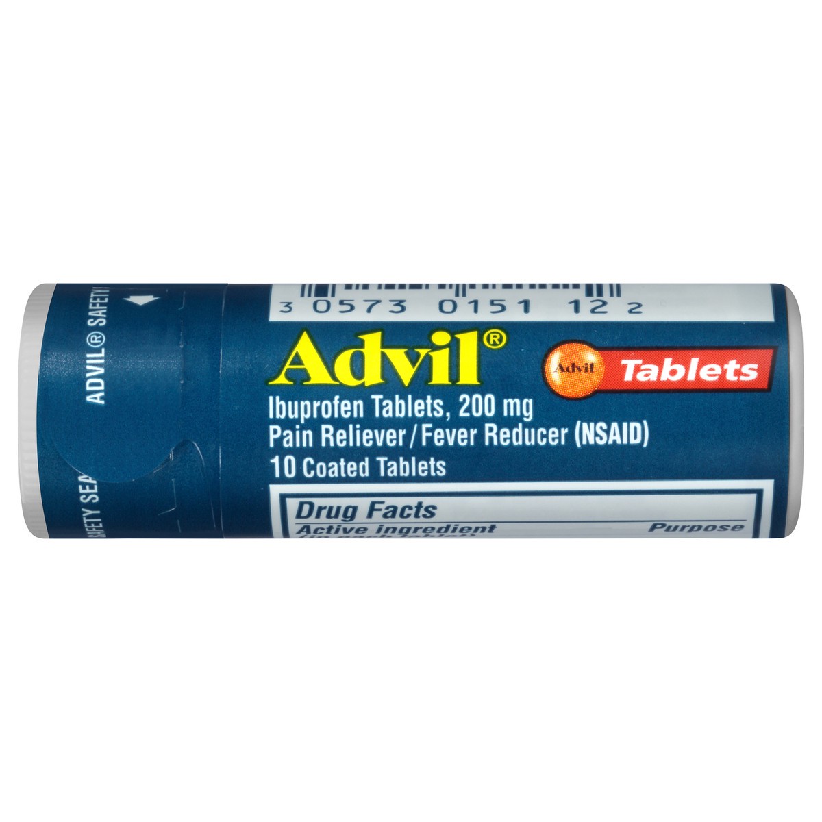 slide 1 of 7, Advil Pain Reliever Fever Reducer Coated Tablet 200Mg Ibuprofen Temporary Pain Relief - 10 Count, 10 ct