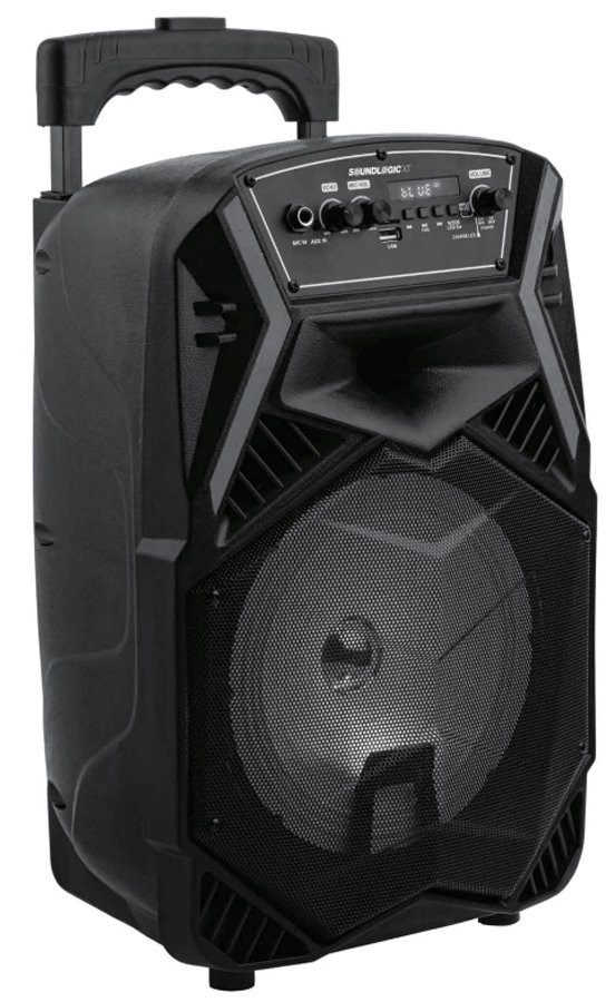 slide 1 of 1, Karaoke Led Speaker W Micropho, 1 ct