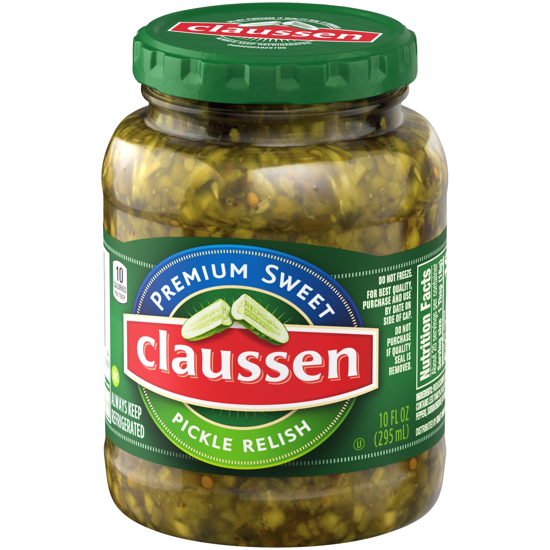 slide 3 of 6, Claussen Premium Sweet Pickle Relish, 10 fl oz