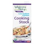 slide 1 of 1, Wholesome Pantry Low Sodium Chicken Stock, 32 oz