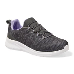 Vively Women's Turner Wide Running Shoe, Gray, Size 8W