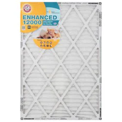 Arm & Hammer Enhanced 12000 MERV 8 Allergen Air Filter Plus Odor Reduction 1 ea