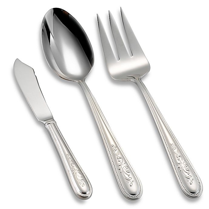 slide 1 of 1, Lenox Opal Innocence Serving Set, 3 ct