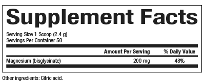 slide 2 of 2, Natural Factors Magnesium Bisglycinate, 172 g