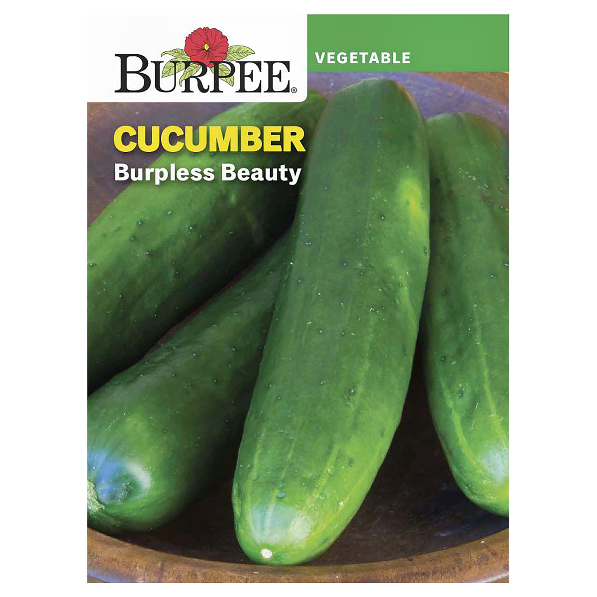 slide 1 of 5, Burpee Cucumber Burpless Beauty Seeds, 1 ct