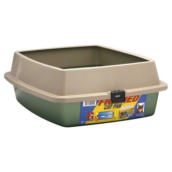 slide 1 of 1, Van Ness Cat Pan Framed Large, 1 ct