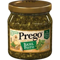 Prego Basil Pesto Sauce, 8 oz Jar
