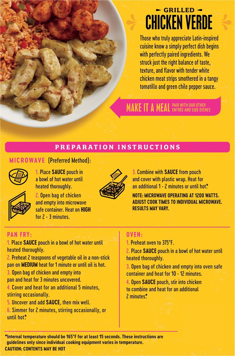 slide 2 of 14, Del Corazón Grilled Chicken Verde, 1 lb