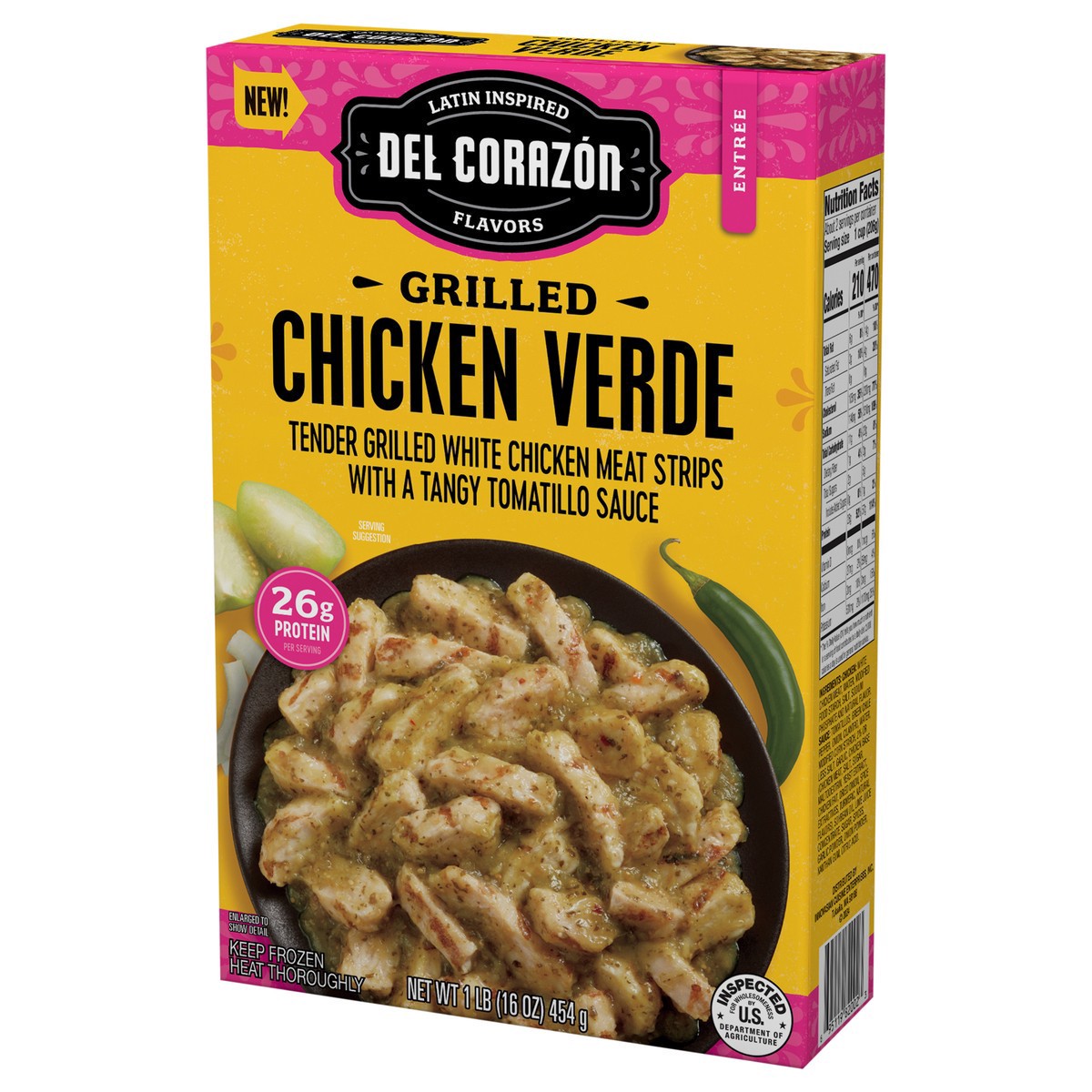 slide 7 of 14, Del Corazón Grilled Chicken Verde, 1 lb