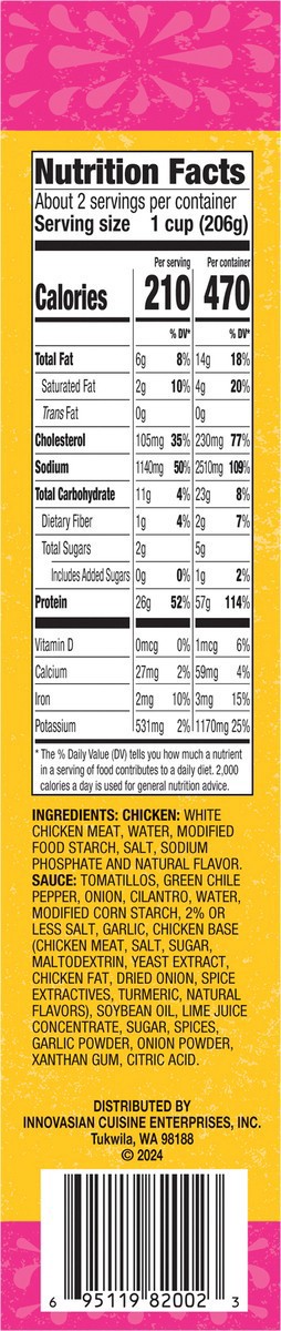 slide 12 of 14, Del Corazón Grilled Chicken Verde, 1 lb